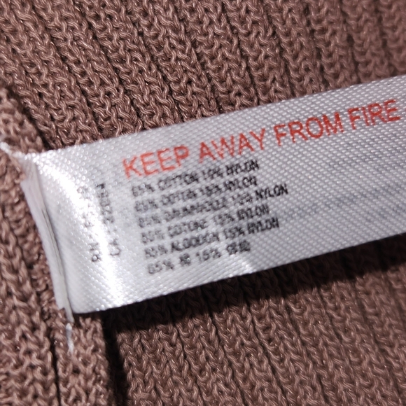 Nwt‎ free people tan oversized tie sweater size small - Picture 6 of 6